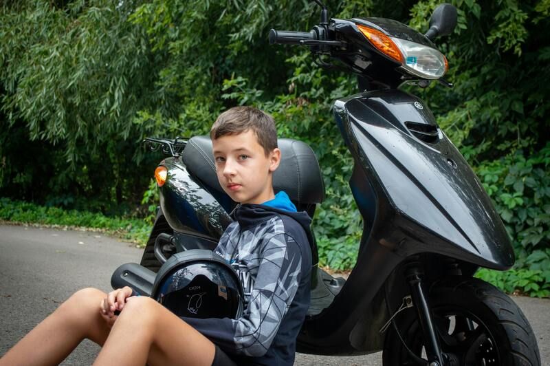 scooter en panne